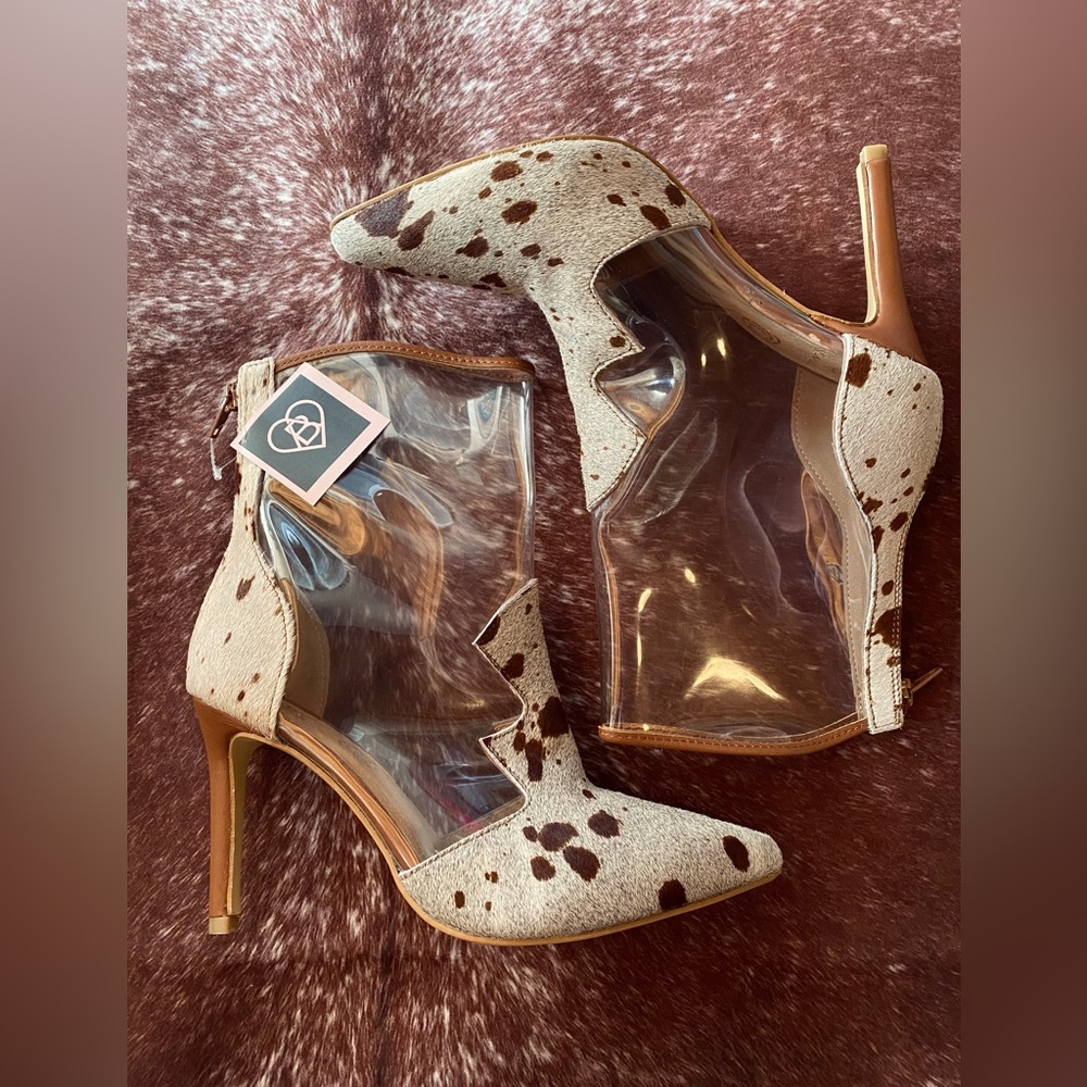 Alcala’s Boots “Jacie” Genuine Cowhide Heels